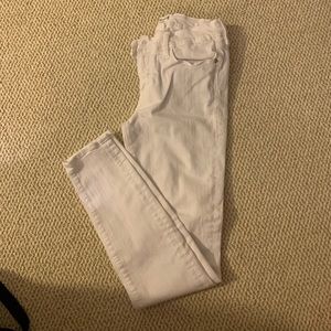FRAME white skinny jeans. Size 28